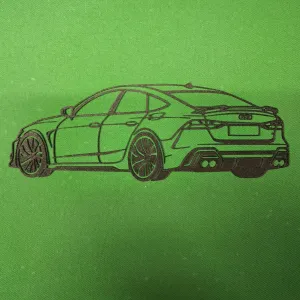 Audi RS7 wall art