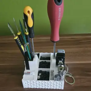 Minimalist Organizer for Computer and Laptop Repair Tools