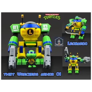 TMNT Wreckers Armor 01 - Leonardo