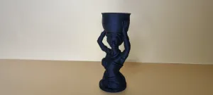 African Woman Plant Pot - Elegant & Cultural decor