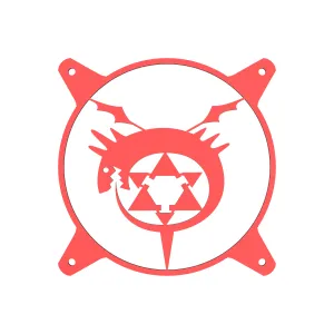 Fullmetal Alchemist OUROBOROS 2 - Custom 120mm Fan Grill