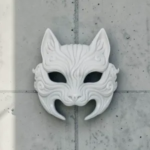 Kitsune Mask Japanese Yokai Wall Decor