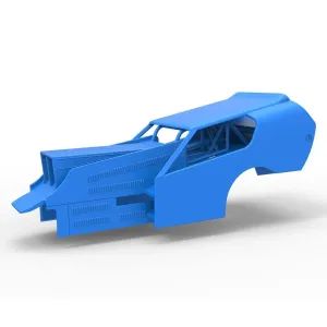 Shell of Vintage Dirt Modified stock car V4 Scale 1:25