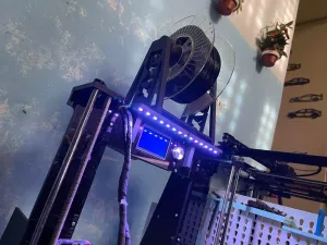 Spool Holder With Lights