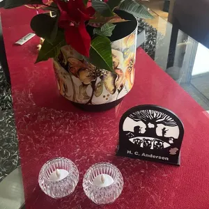 Tea light inspired by H.C.Andersen, Denmark