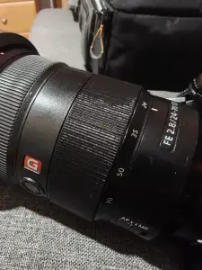 Sony FE F2.8 24-70 GM zoom ring