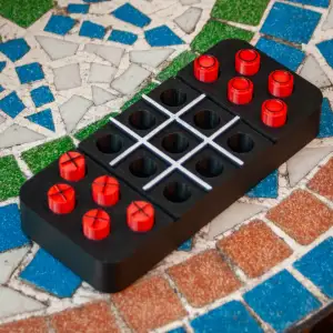 Tic Tac Toe Board and Pieces
