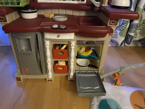 Bin & grill for kids mini kitchen