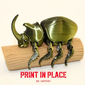 Rhinoceros Beetle – Flexi Print-in-Place