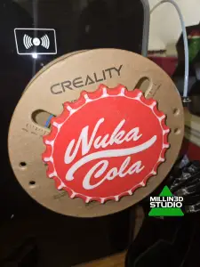 Fallout Nuka Cola Filament Spool Cap for K2 Creality i7 Hi
