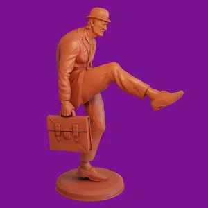 The Ministry of Silly Walks 3D print model