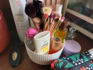 360° Rotating Makeup Organizer