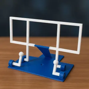 Tripod-Mount Portable Book Stand – Foldable Desk Reading Aid