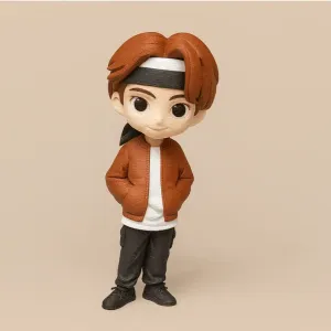 V BTS figurine