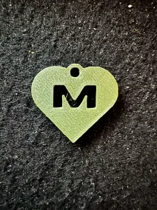 Keychain Heart M