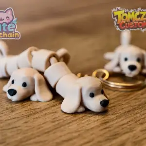 Cute Dog Keychain – Long Edition