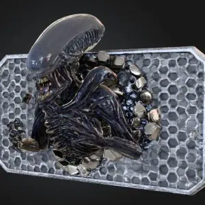 Zenomorph breaks through Tower PC Side Panel