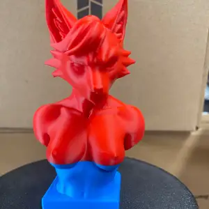 Lupa Grey Bust naked