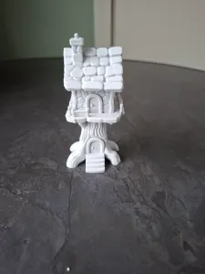 Tiny Fantasy Treehouse – Cute Miniature Fairy Home