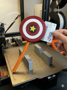 VARITA MAGICA TARJETA pago escudo capitan america