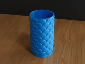 Scales vase