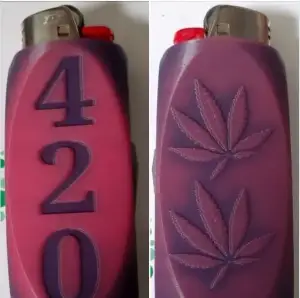 Lighter cover 420