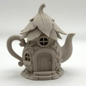 Teapot Fairy House
