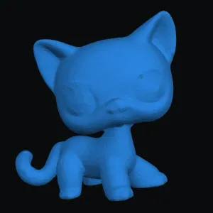 LPS Shorthair Cat Toy Figure