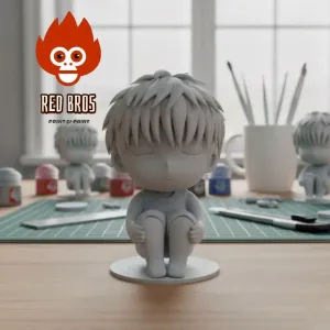 ¡El As está aquí! – Kaede Rukawa Chibi (Slam Dunk)