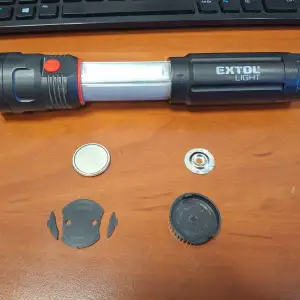 "Extol Light" Flashlight repair kit