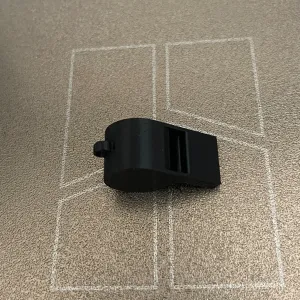 Simple whistle with keychain