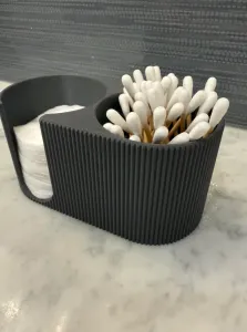 stand for cotton pads and cotton swabs