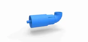 Jet engine 6 Scale 1:25