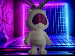 Bear Robot semi poseable