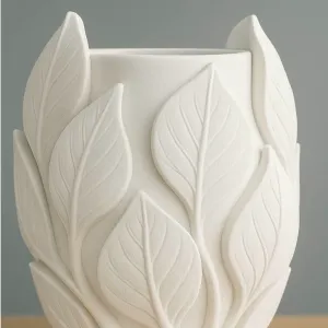 Vaso com folhas