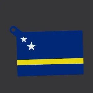 CW - ****çao Flag keychain