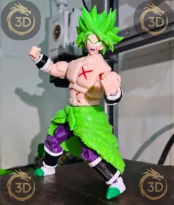 Dummy13 x Dragonball Broly Articulado