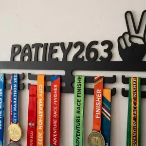 Runners medal holder