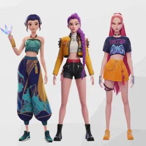 K-pop Demon Hunters (Rumi-Mira-zoey)
