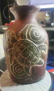 turtle vase