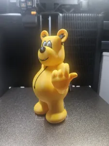 Paul Elstak Happy Hardcore Bear sculpt