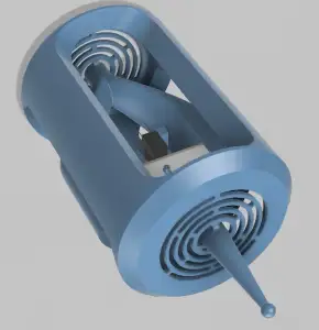 Displacement probe
