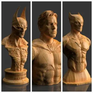 busts superhero Batman