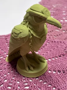 Raven sculpture