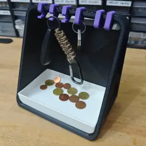 Universal organizer for desk, tools, and keys cabinet