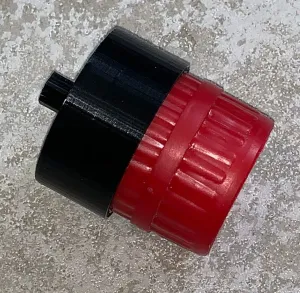 PVC Pipe Hand Deburring Tool to Drill Adapter