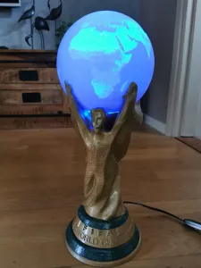 world cup lithophane lamp