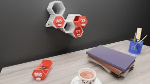 Honeycomb Hexagonal storage Drawer modular
