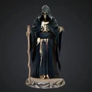 FREE Gothic necromancer skeleton