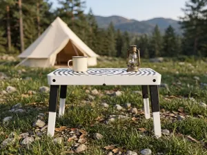Modular Camping Folding Table - Adjustable Height